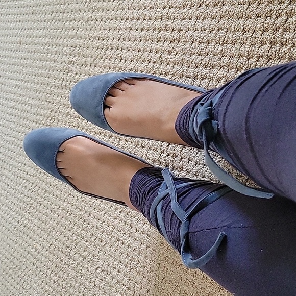 Madewell Leather Suede Gladiator Sandals - Picture 4 of 8